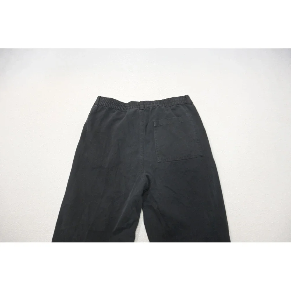 Polo Ralph Lauren Pants Kids Boys Sz 20 Black Elastic Waist Chino Excellent